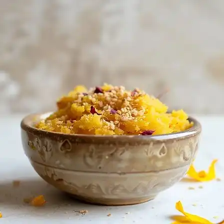 Homemade Saffron Suzi Delight (200 gm bowl)